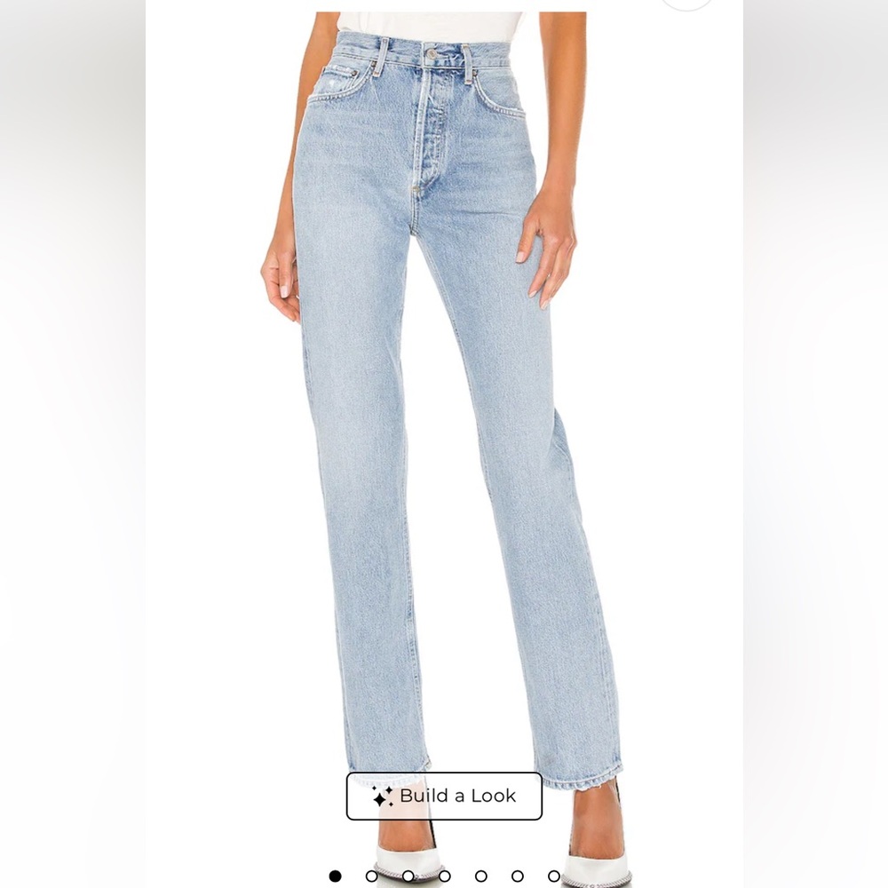 Agolde Lana straight size 25 like new